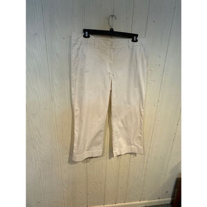 Make+Model Cropped Pants White 16